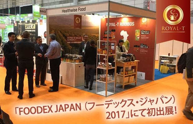 Healthwise Foods and Royal-T at FoodEx Japan
